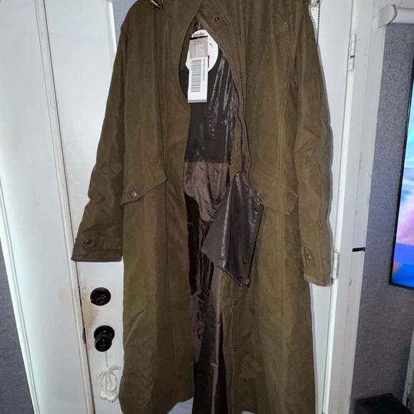 BALENO Womens Kensington Waterproof Coat - Pine Green $285 MSRP Brand New w/tags - Picture 4 of 13